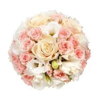 Tender bridal bouquet